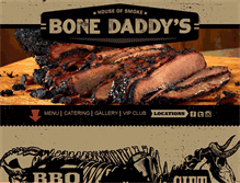 Tablet Screenshot of bonedaddys.com
